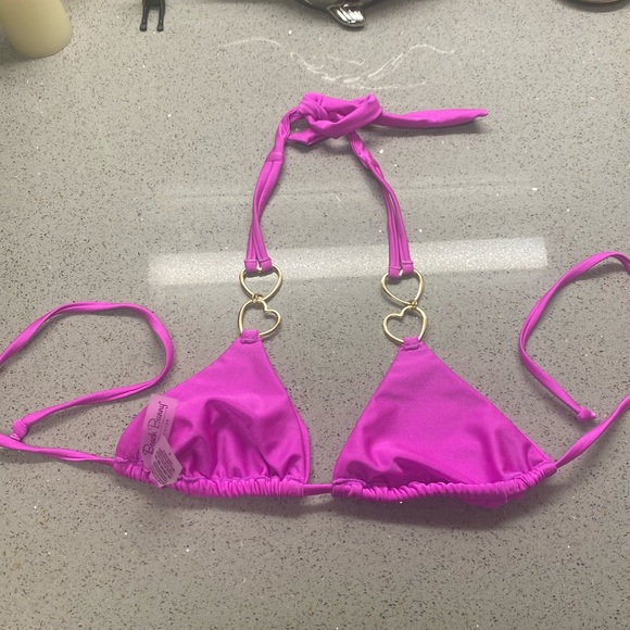 π BRAND NEW - The Nadia Love π Triangle Top with HEART β€οΈ HARDWARE - BRAND NEW - Picture 7 of 8